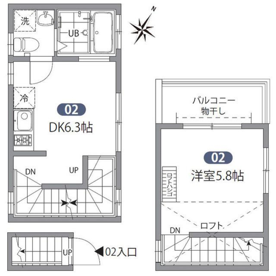 グリーンなひとときをの間取り図