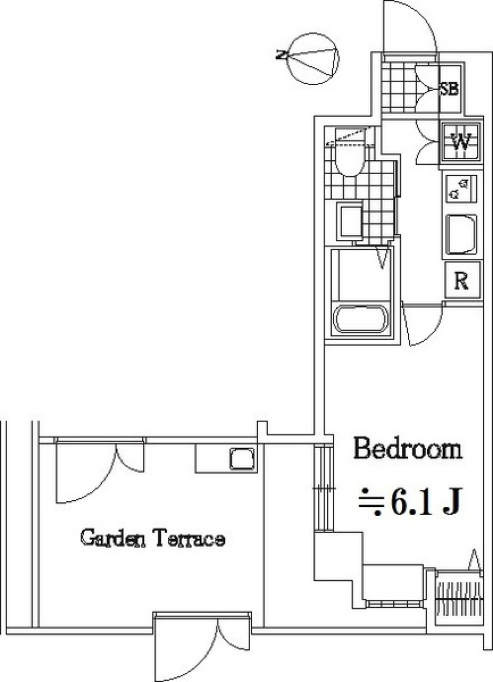 フェニックス荻窪参番館　102号室の間取り図