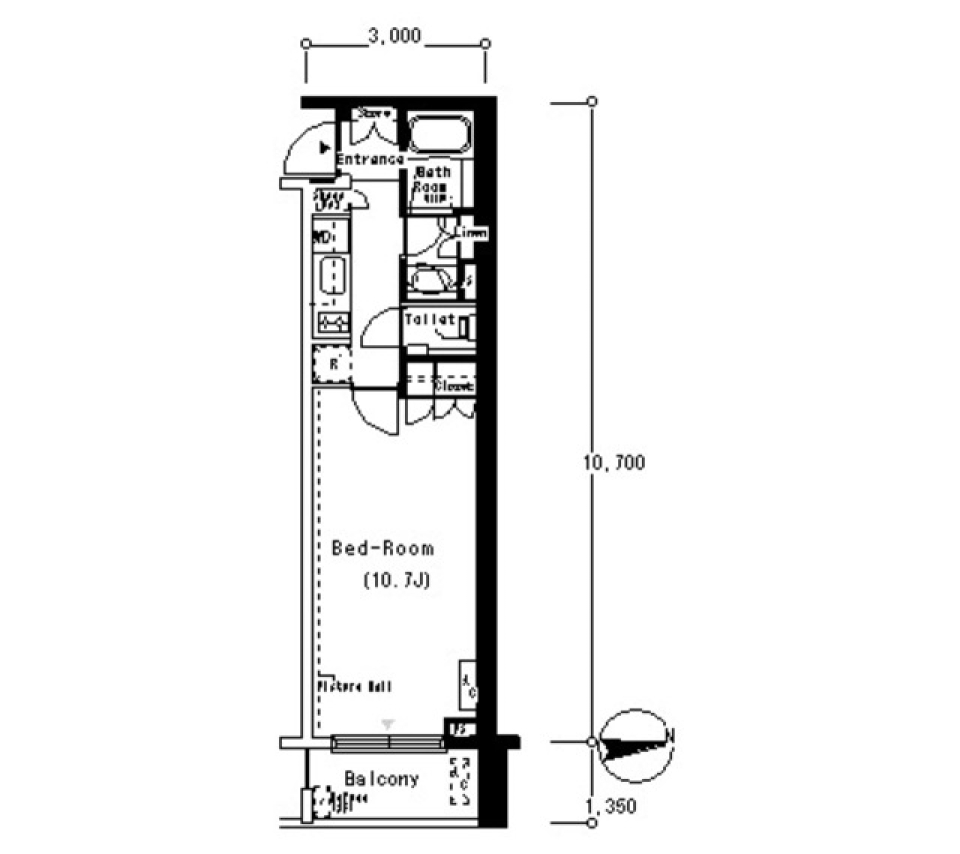 並行して物事を進めたい［ペット可］の間取り図