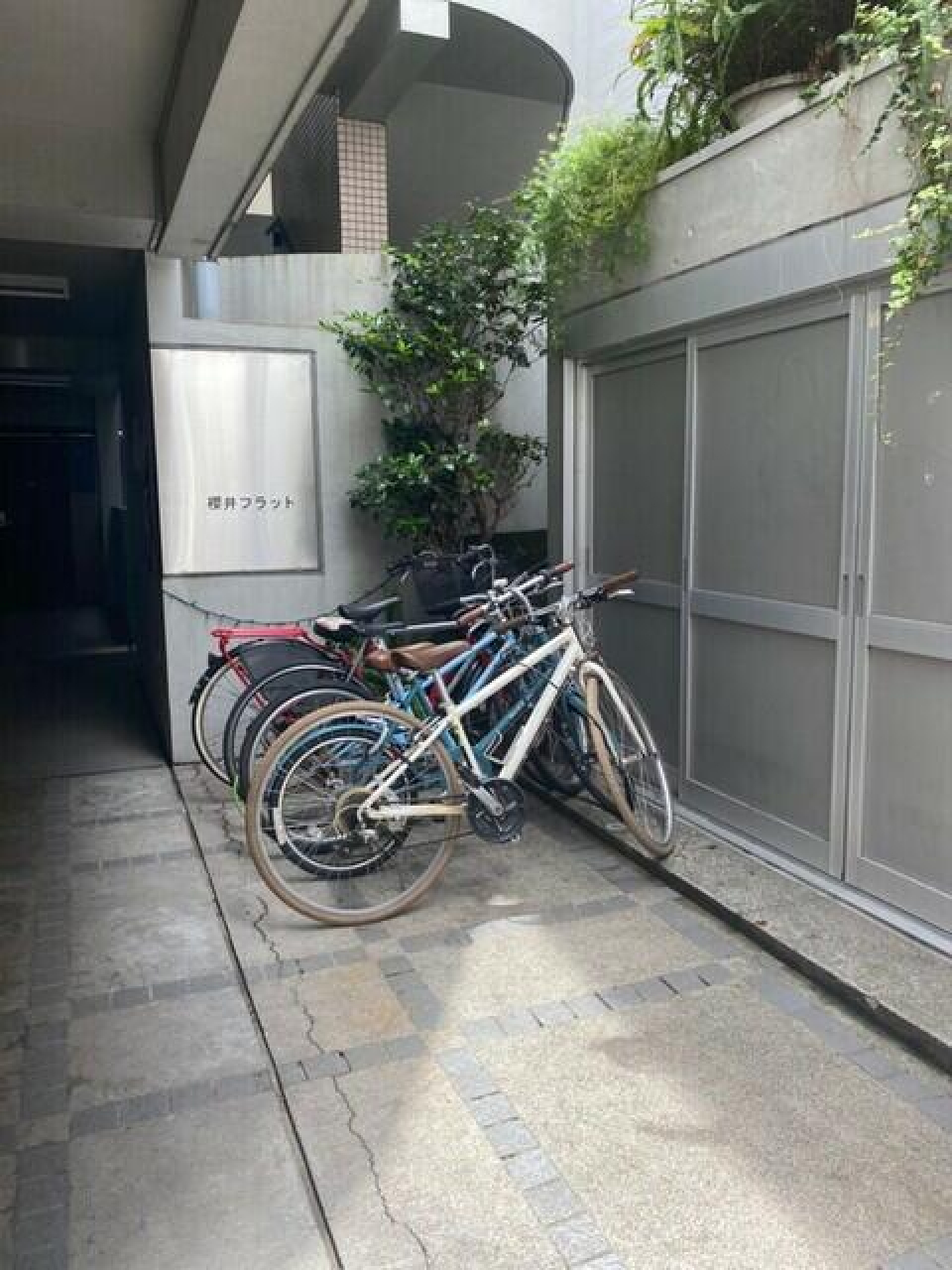 駐輪所があります。