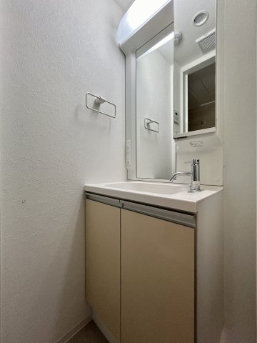 鏡裏の収納ってあるとやっぱり便利です。