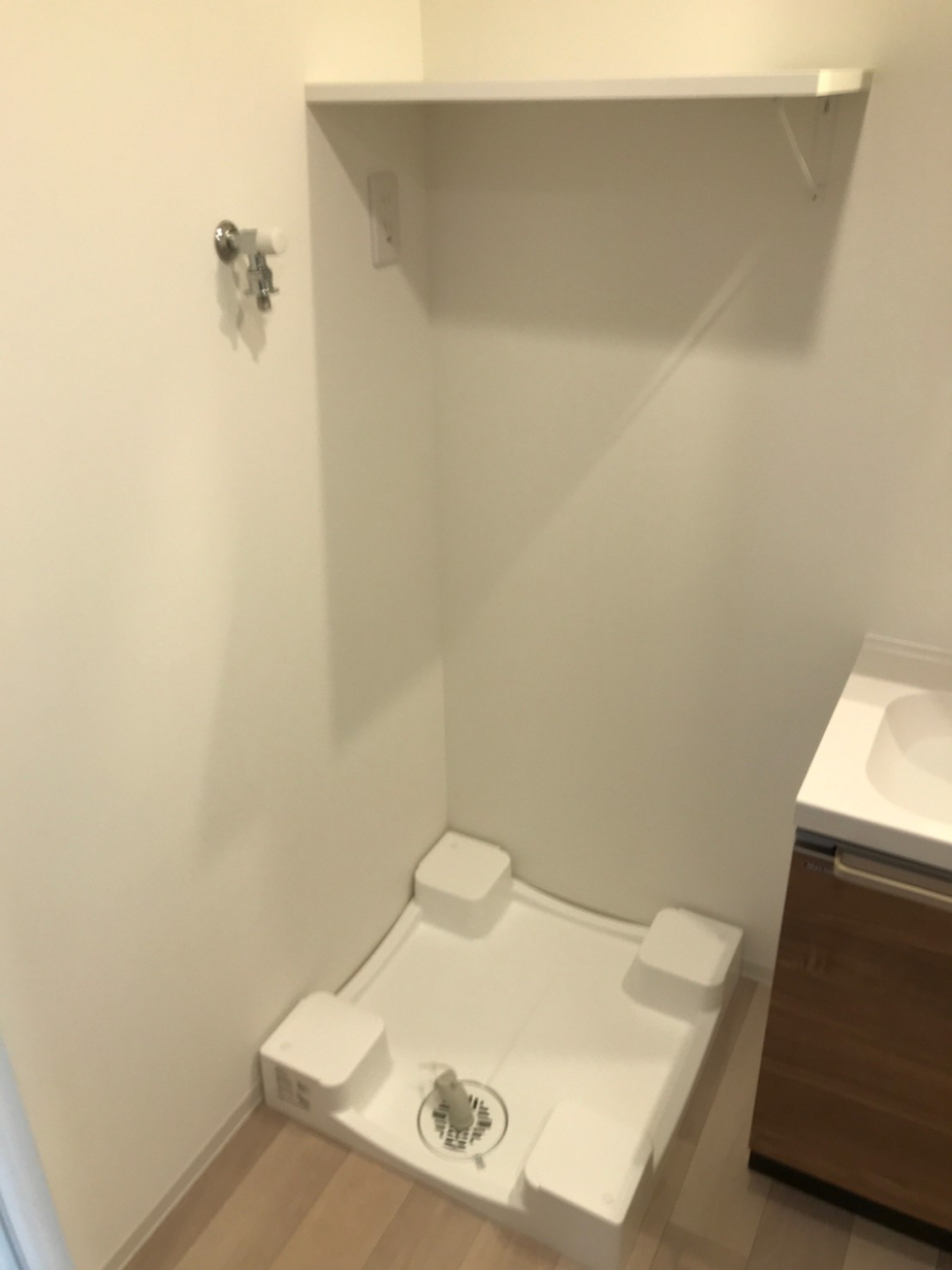 室内洗濯機置き場