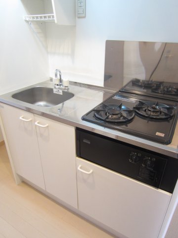 2口コンロのシステムキッチンです。
※参考写真