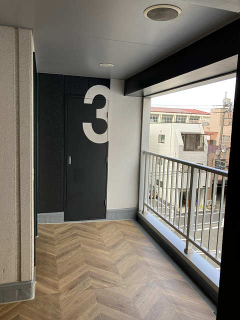 共有部がヘリンボーンなんてかわいい