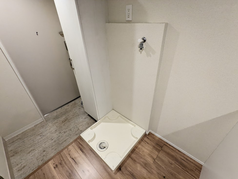 室内洗濯機置き場