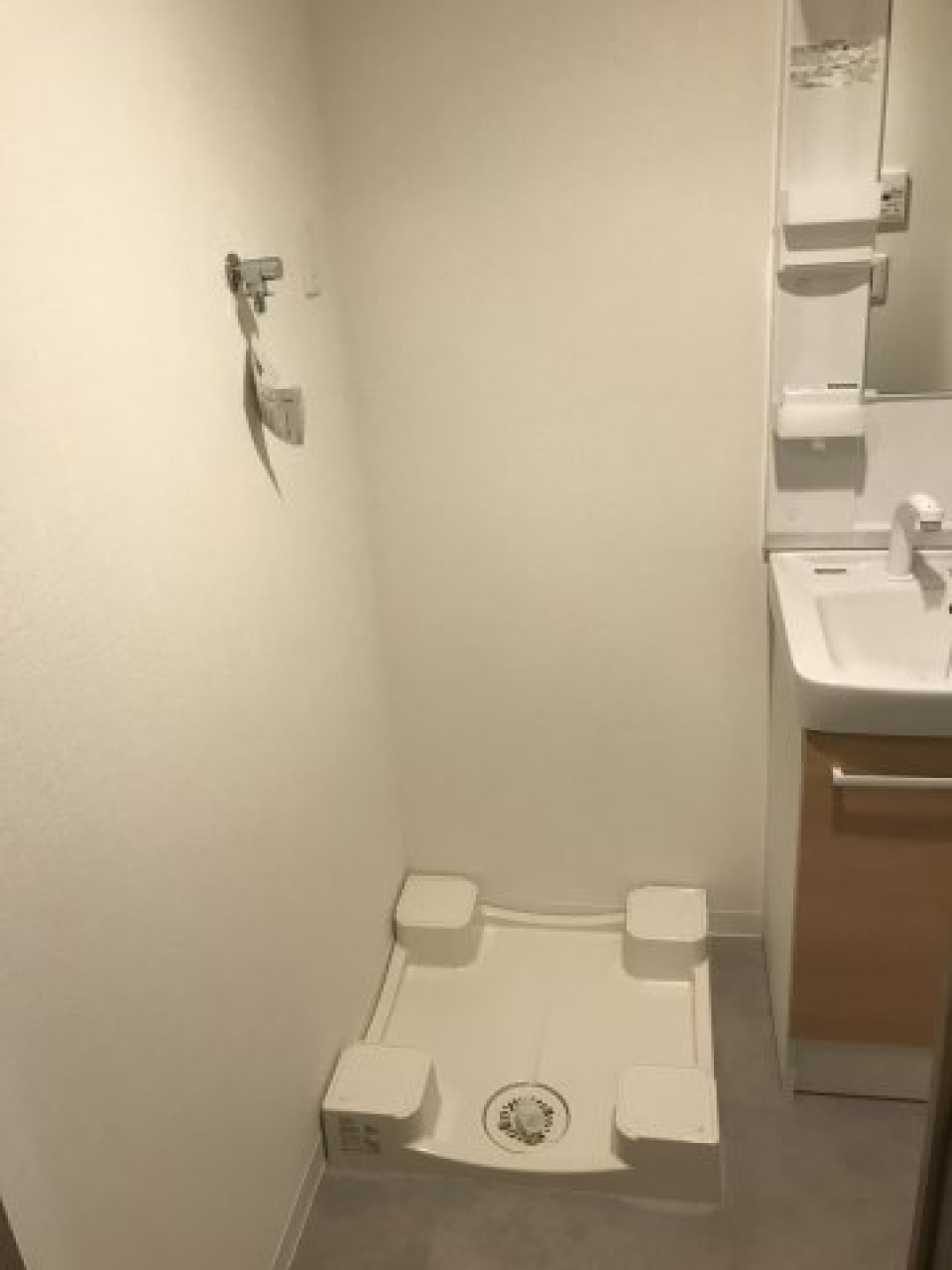 室内洗濯機置き場