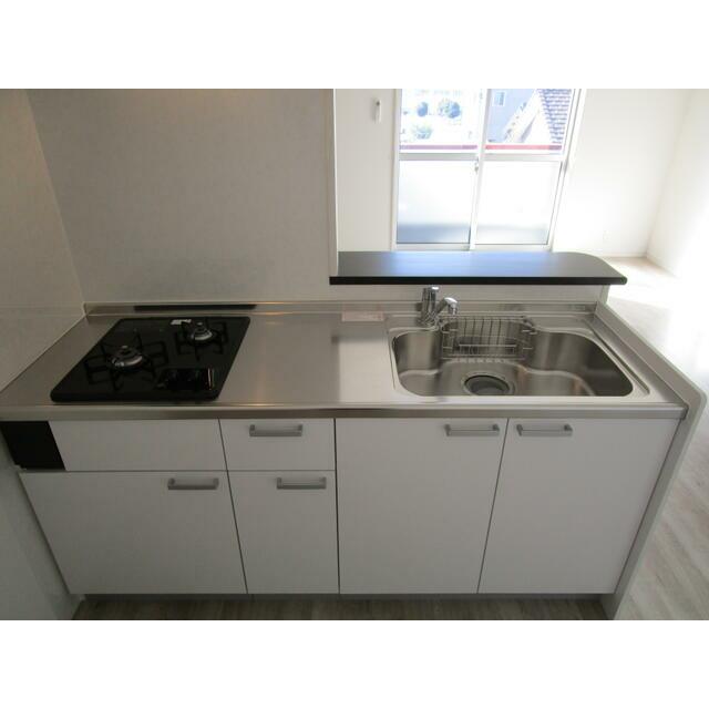 システムキッチン
嬉しい3口コンロ