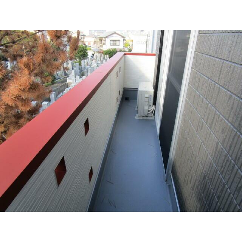 バルコニーに出られます