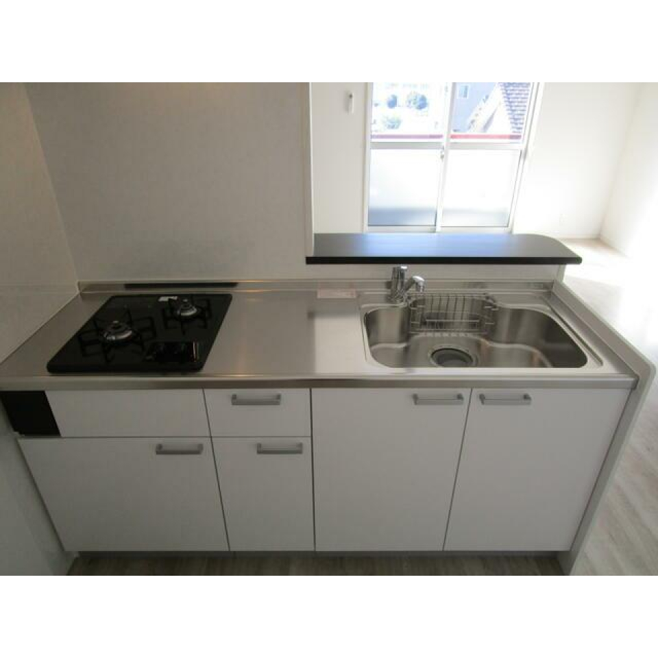 システムキッチン
嬉しい3口コンロ