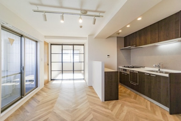 広がりを感じられるリノベーション