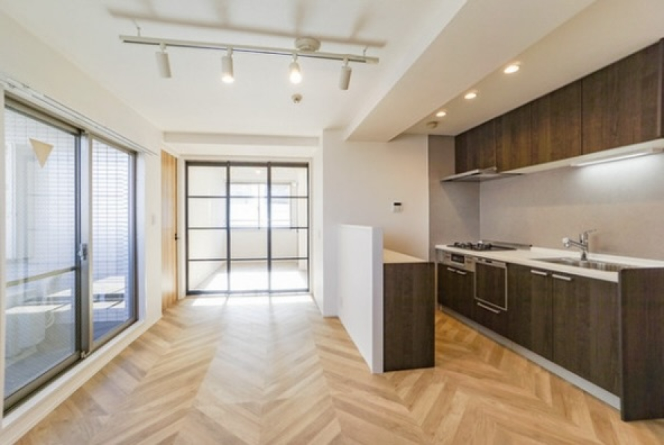 広がりを感じられるリノベーション