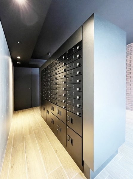 黒がかっこいいメールボックス＆宅配ボックス