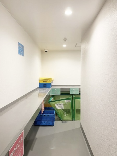 24時間ゴミ捨て可能