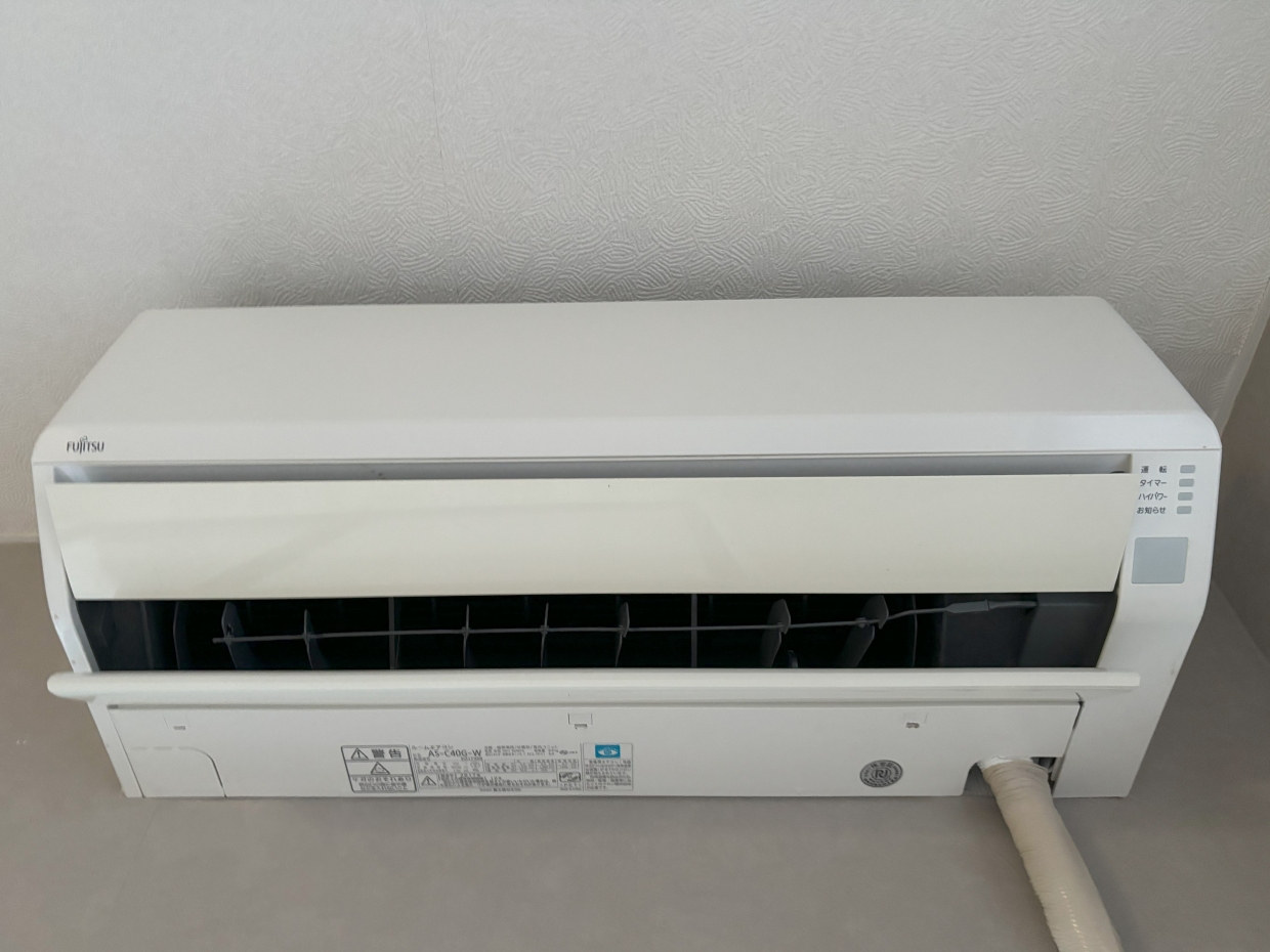 LDKのエアコンも大容量