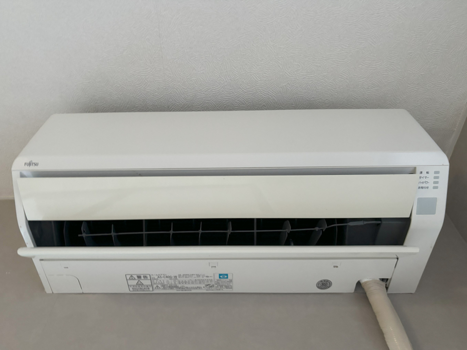 LDKのエアコンも大容量