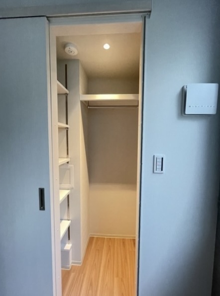 収納力のあるWIC