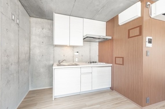 シンプルでミニマムなキッチン