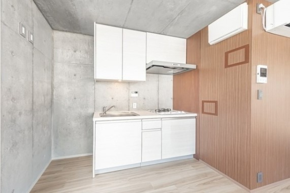 シンプルでミニマムなキッチン