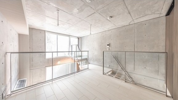 透明感がある空間