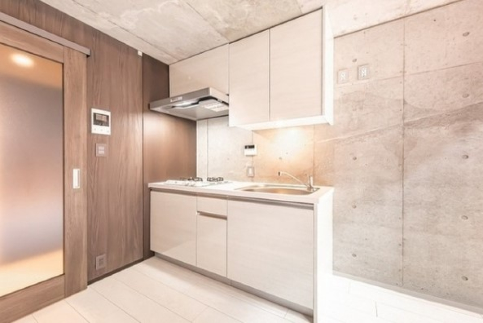 シンプルでミニマムなキッチン