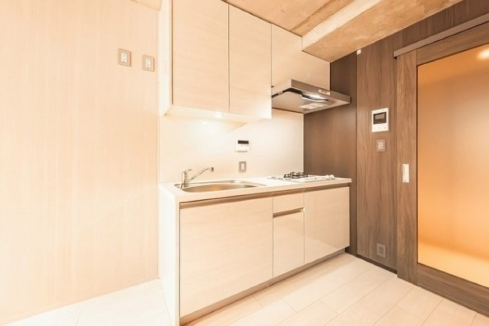 シンプルでミニマムなキッチン