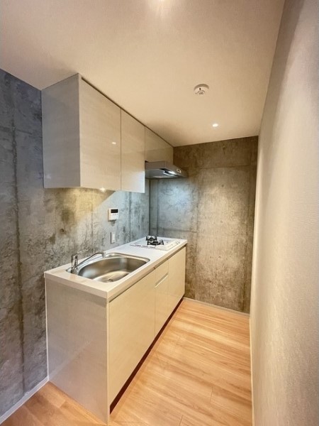 よりおこもり感の強いキッチン