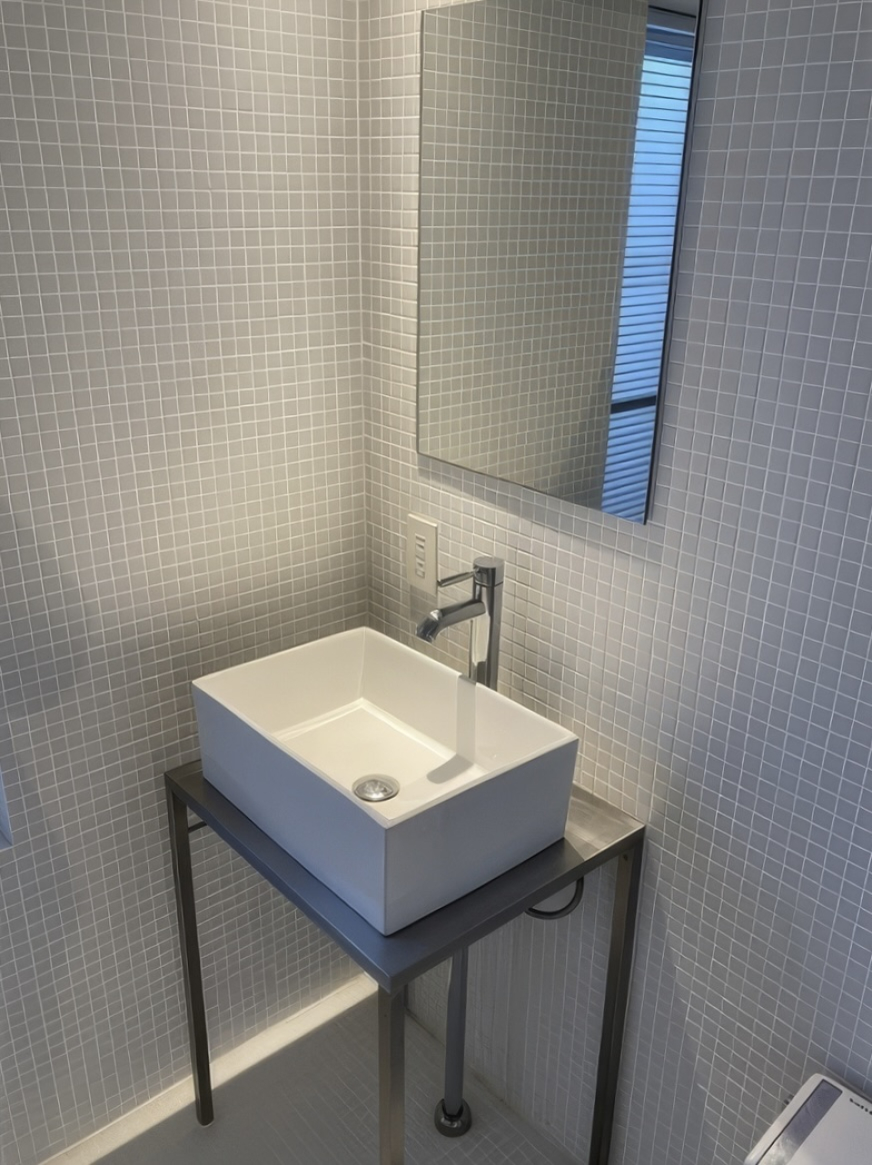 生活感を感じさせない洗面化粧台