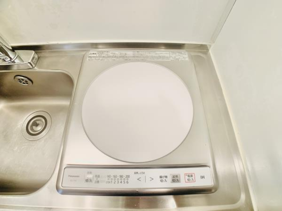 IHコンロが設置されています。