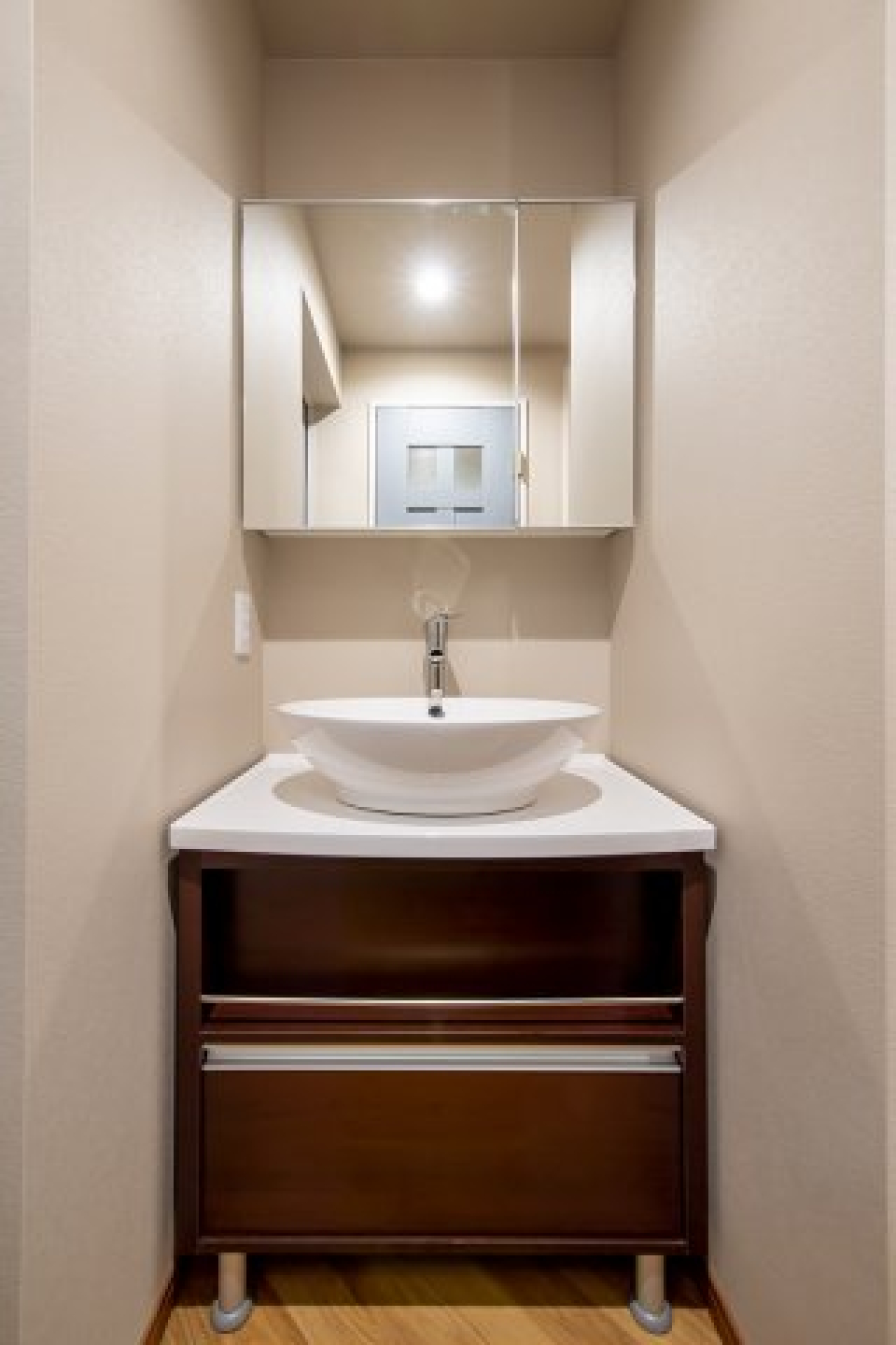 洗面ボウルがかわいい