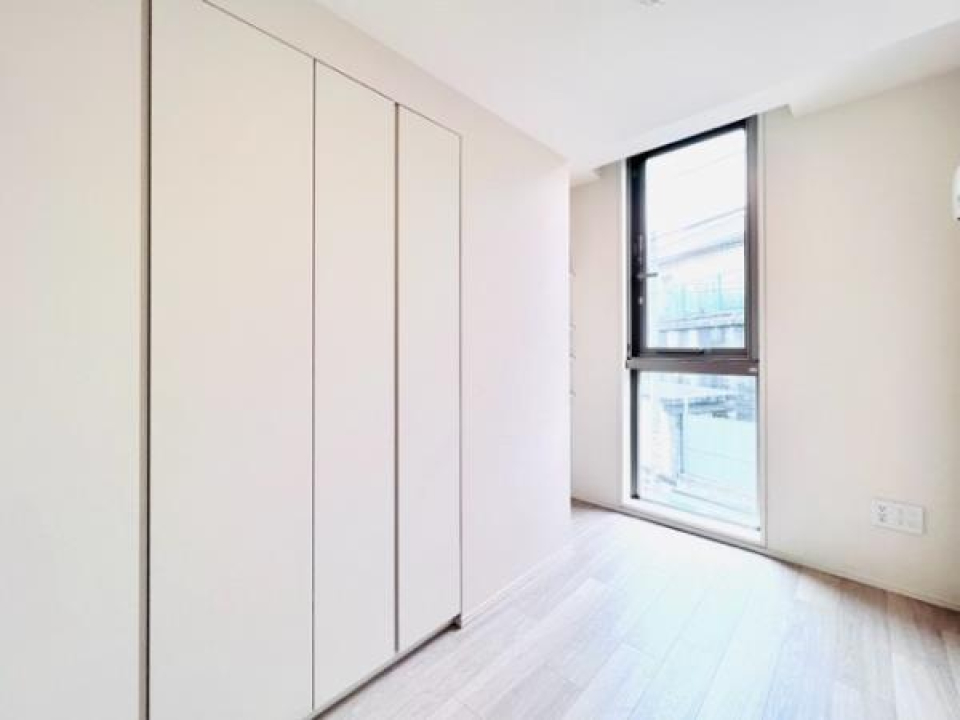 3.5帖の洋室。ベッドルームとして使えそう。