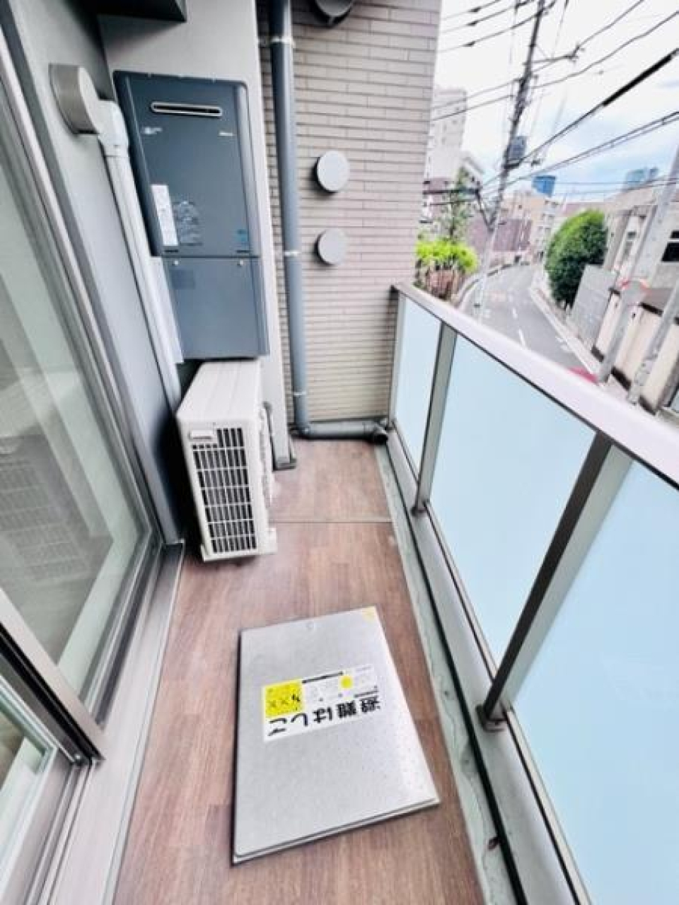バルコニーの様子。