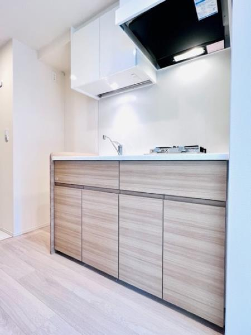 キッチンの様子。シンク下収納もしっかりあります。