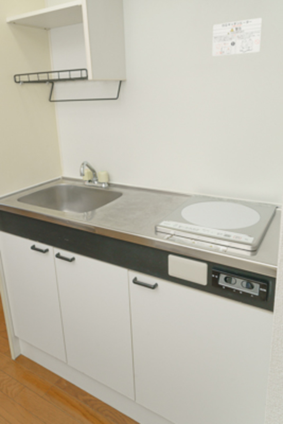 キッチンは安心安全のIH対応。
※写真は同タイプ住戸です。