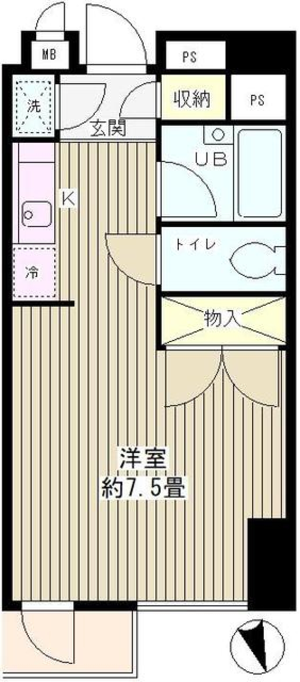 身軽に動きたい人のための　簡単な暮らしの間取り図