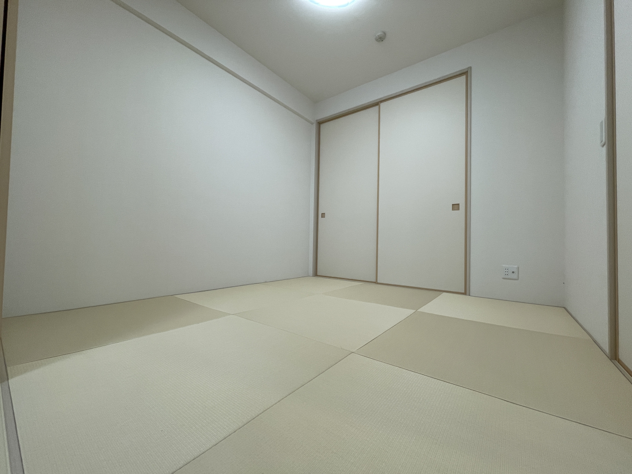 近代デザインな和室。