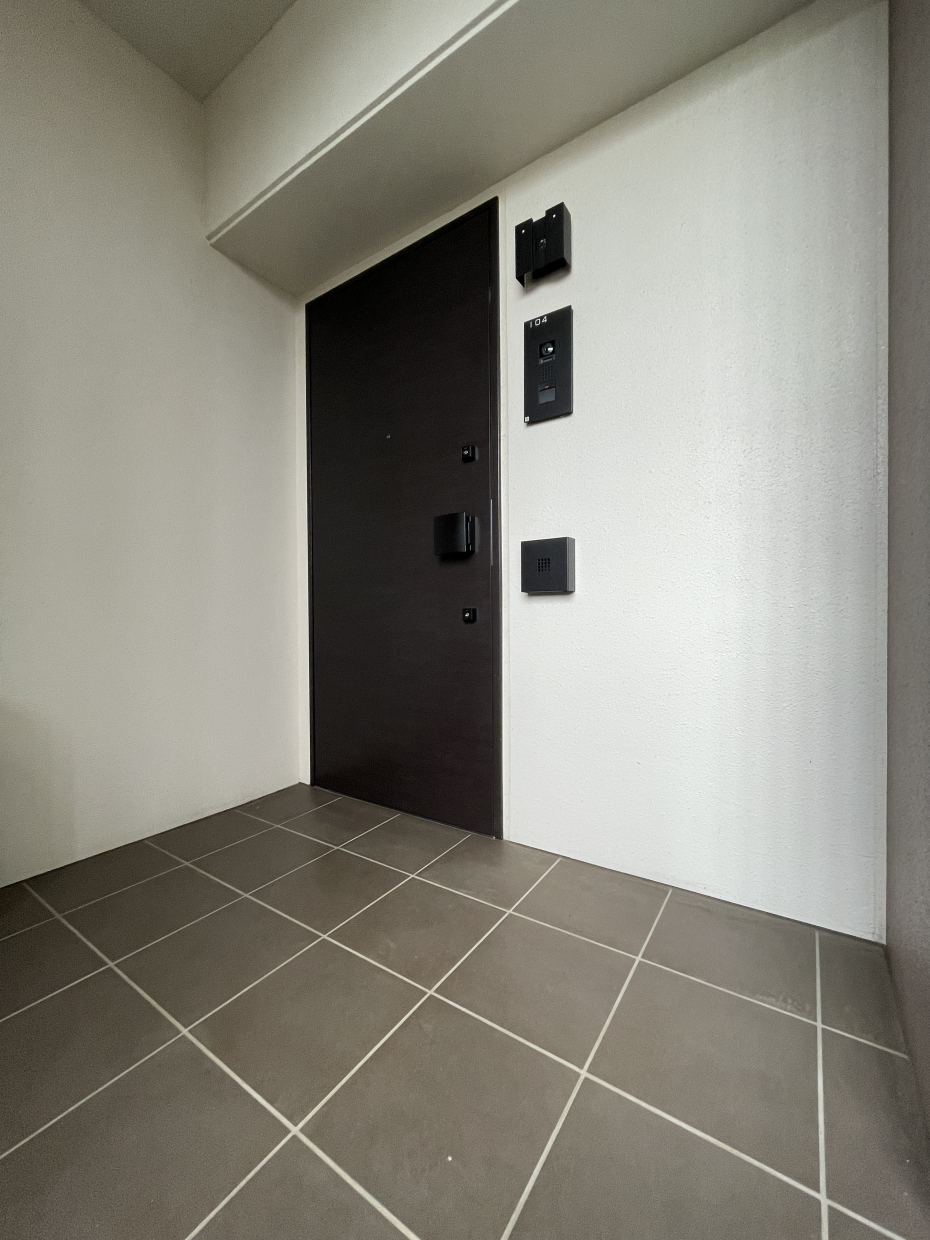 モダンなデザインなアルコーブ。