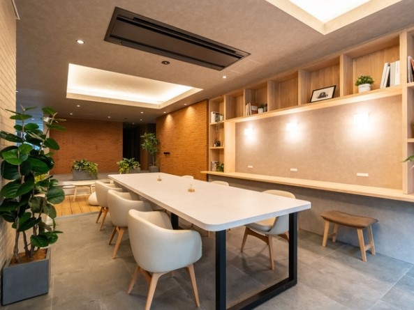 ワーキングスペースがあります