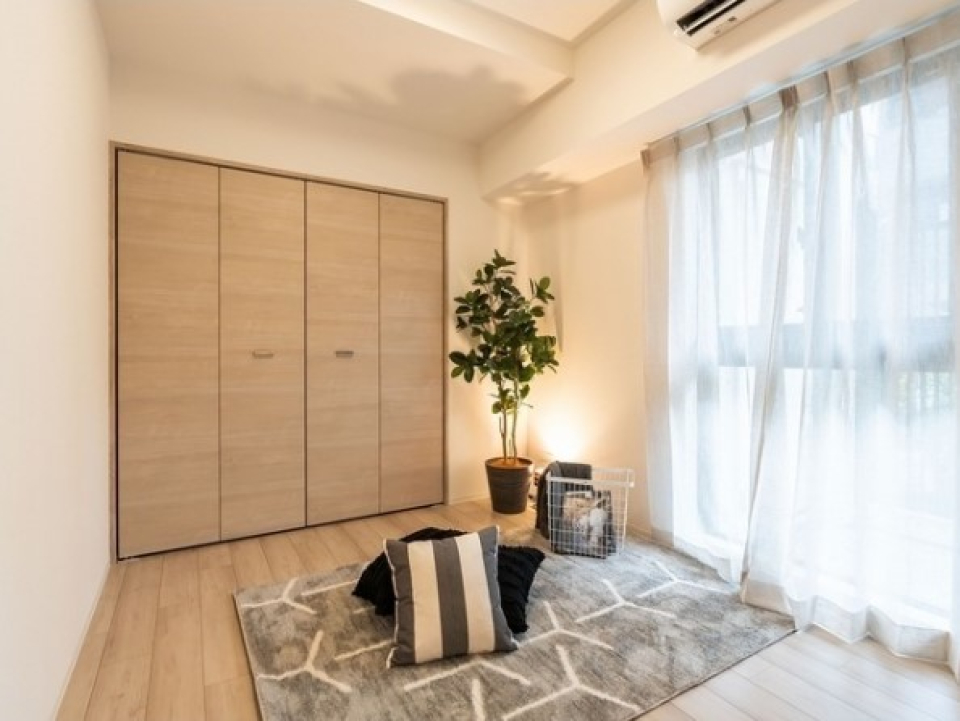 洋室は4.5帖と3.5帖の2部屋あります