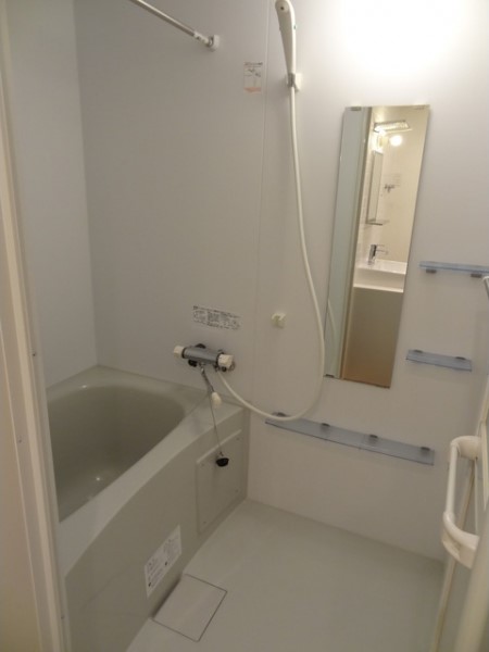 バスルームは使い勝手重視