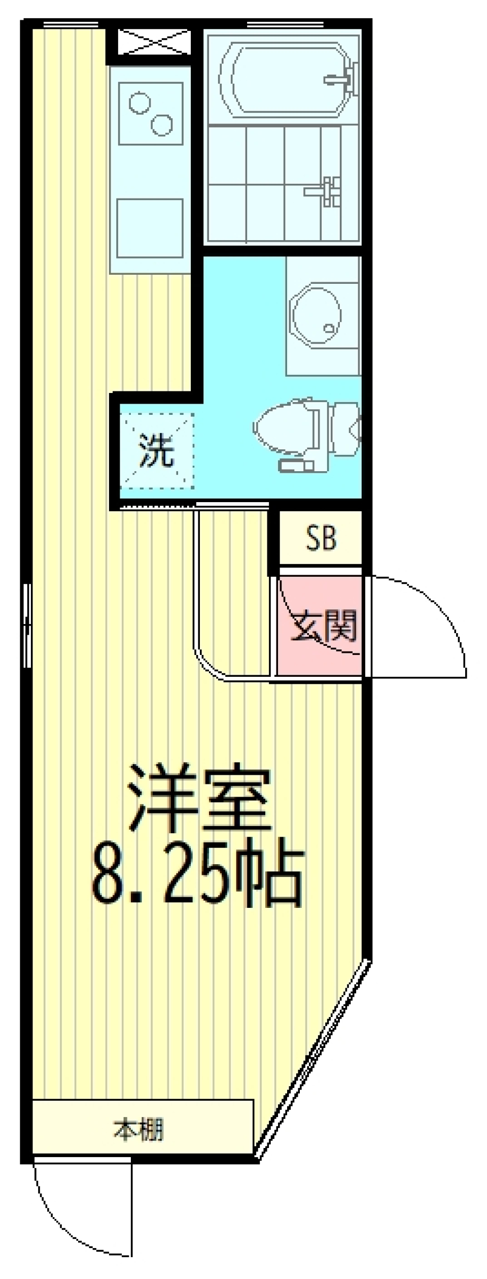 ゆらゆらリラックスルームの間取り図