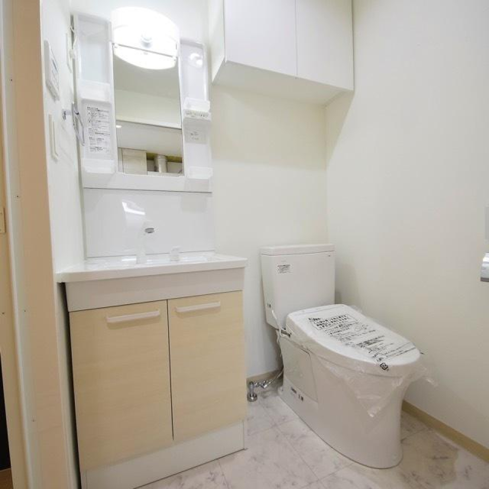 サニタリースペースはひとまとめ