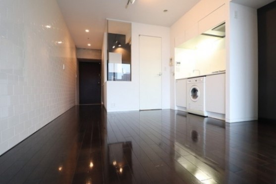 一面にタイルを使うという贅沢さ