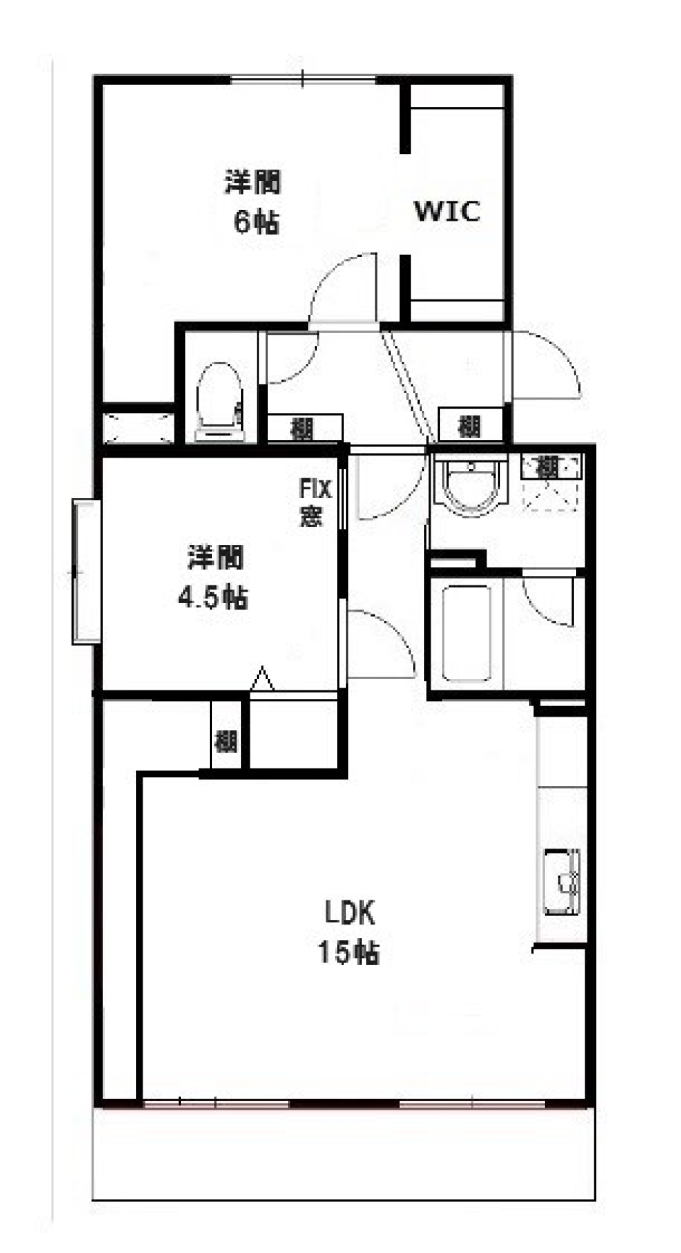 一味違ったおうち時間をの間取り図