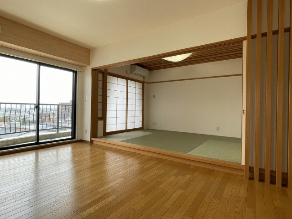 和室もあってかっこいい。