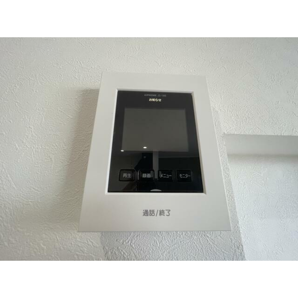 安心のTVインターホン付き