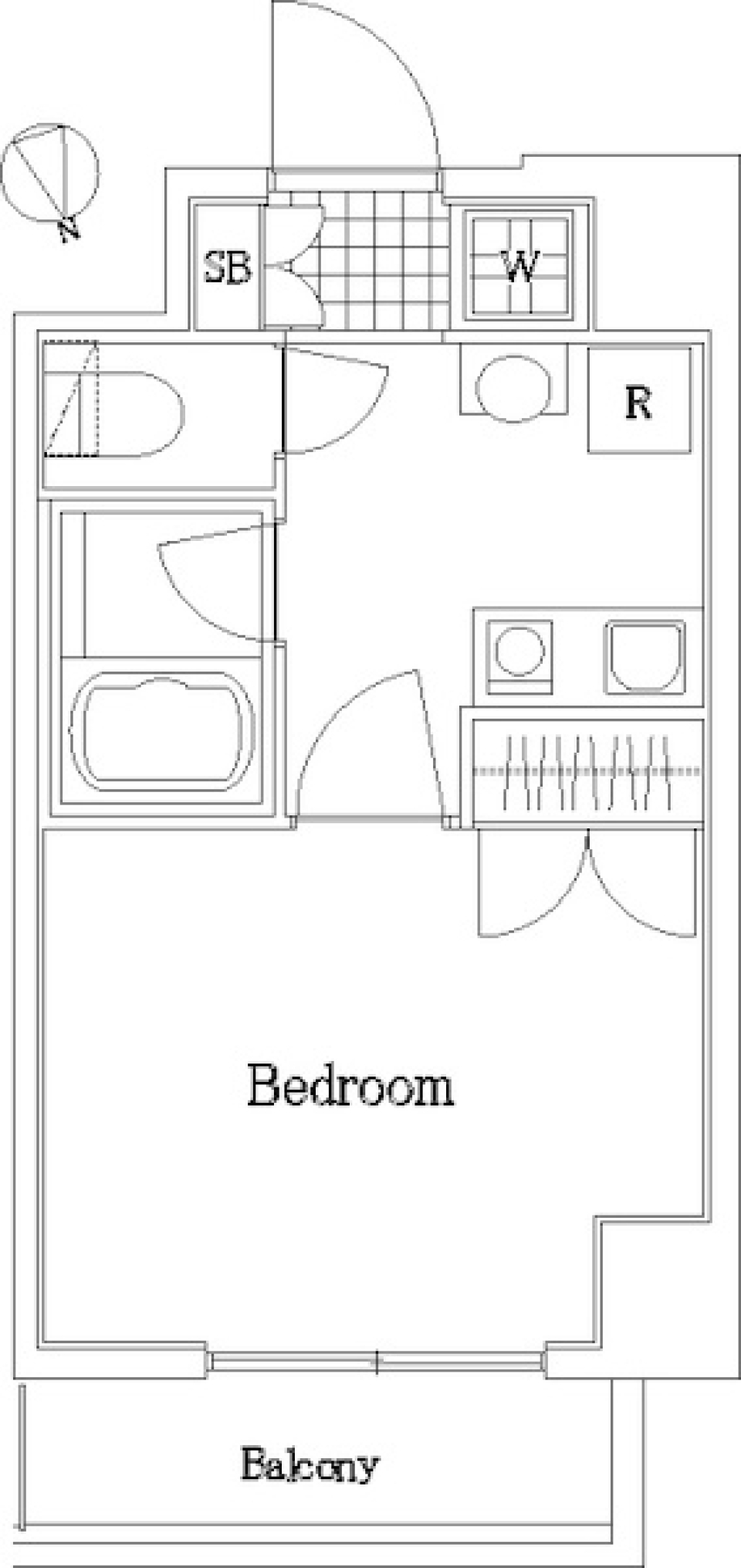 ヴェルステージ南阿佐ヶ谷　704号室［ペット可］の間取り図