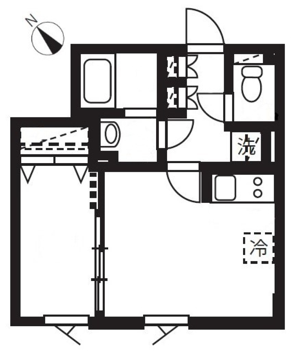 新築わんにゃんフレンドリー［ペット可］の間取り図