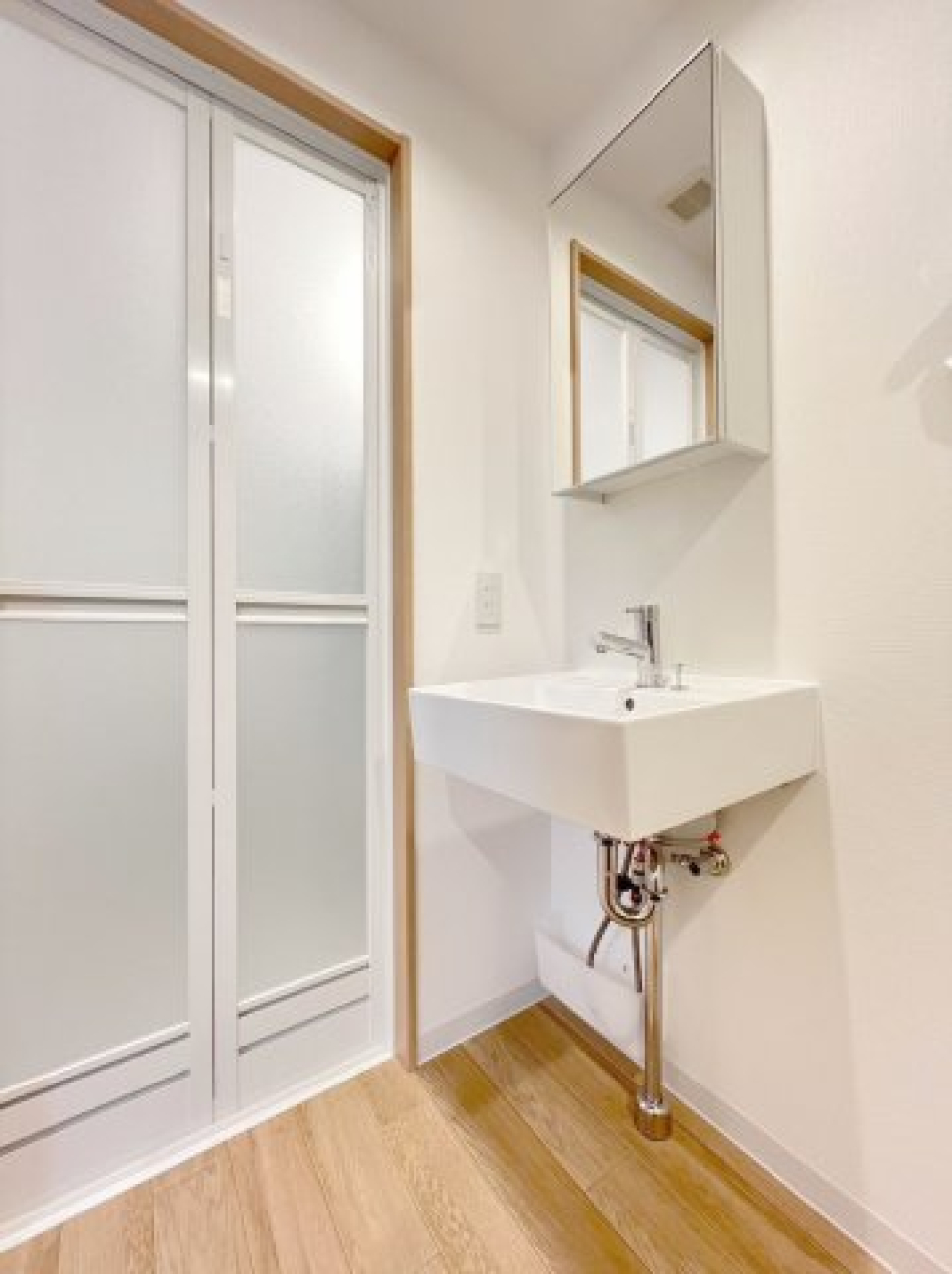 サニタリースペースはひとまとめ