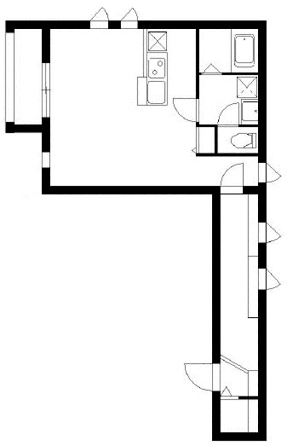 アイリス恵比寿　302号室の間取り図