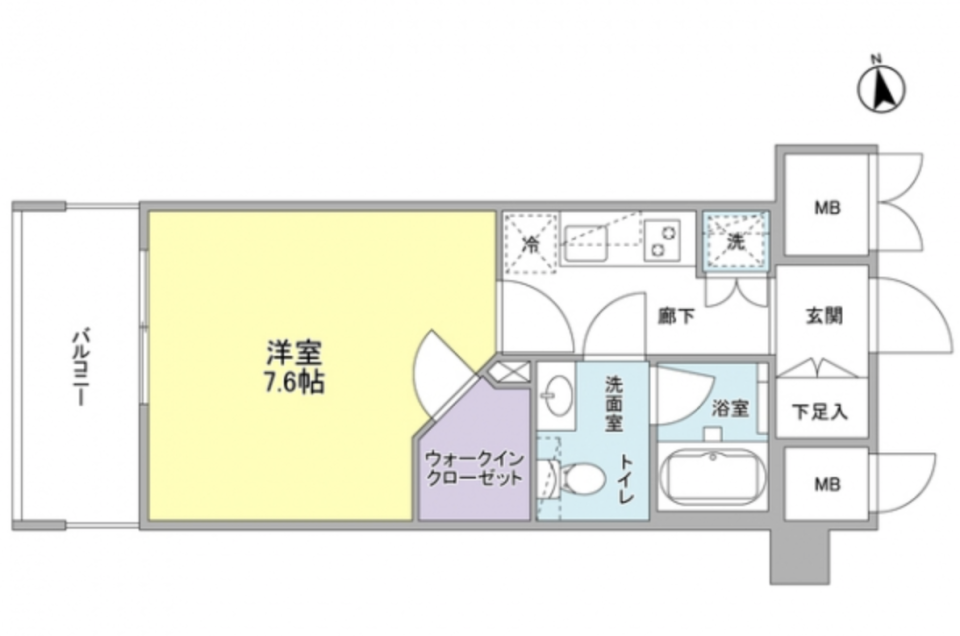 優しい空気を纏っての間取り図